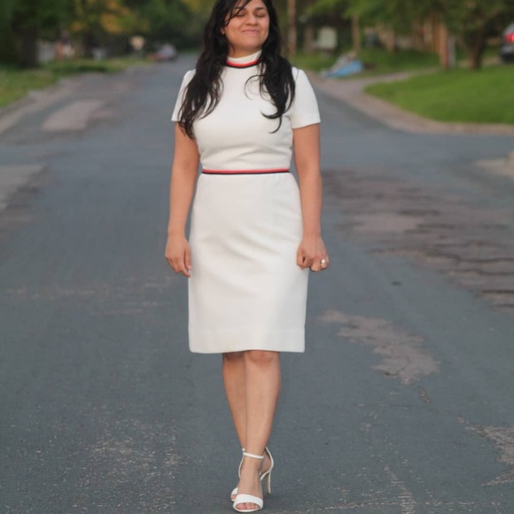 Lilli Ann Vintage Colorblock Dress and Jacket Set - Picture 2 of 8